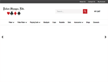 Tablet Screenshot of pokershoppe.com